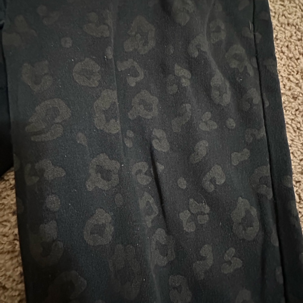 Z Supply Black Patterned Joggers - Picture 2 of 4